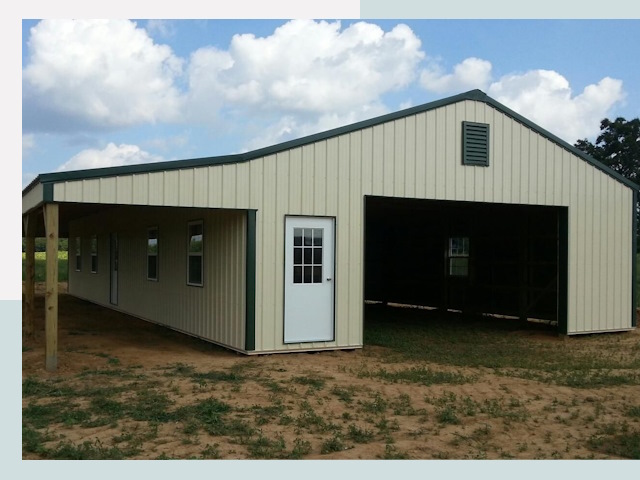 Строительство конюшен в Ртищеве