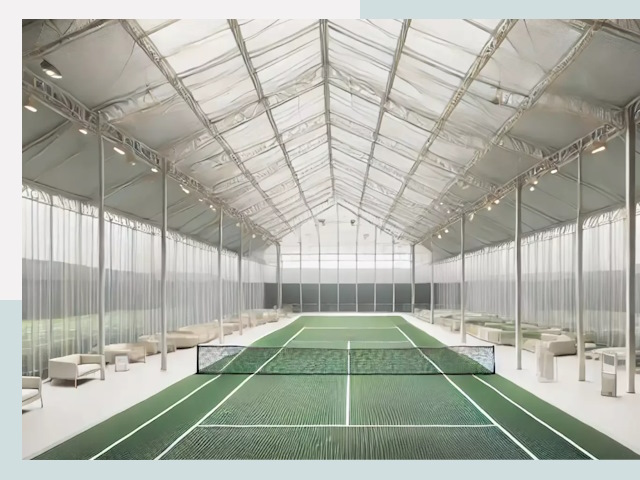 Строительство теннисных кортов в Ртищеве