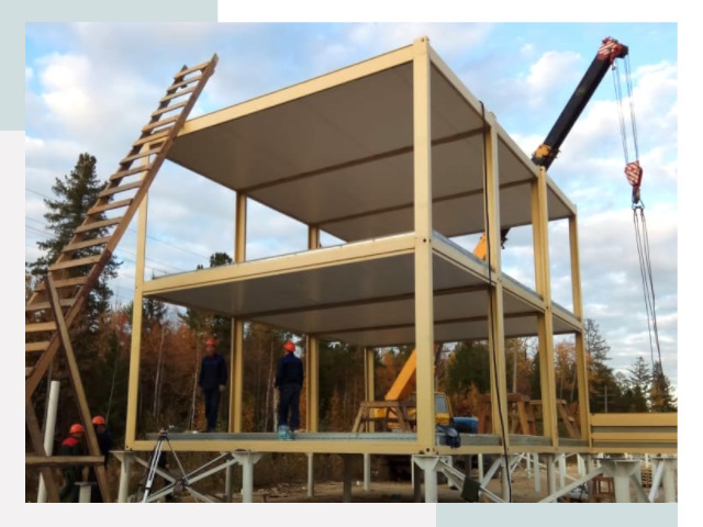 Строительство модульных здания Ртищево