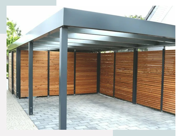 Навесы для парковки в Ртищеве