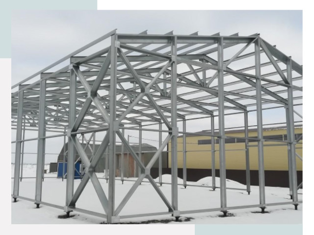 Каркасные ангары в Ртищеве