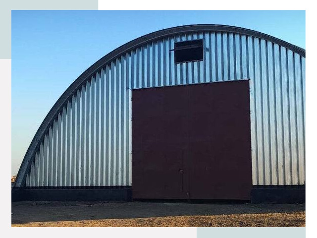 Бескаркасные ангары в Ртищеве