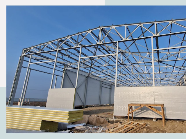 Утепленные ангары в Ртищево от 613 руб. за м²