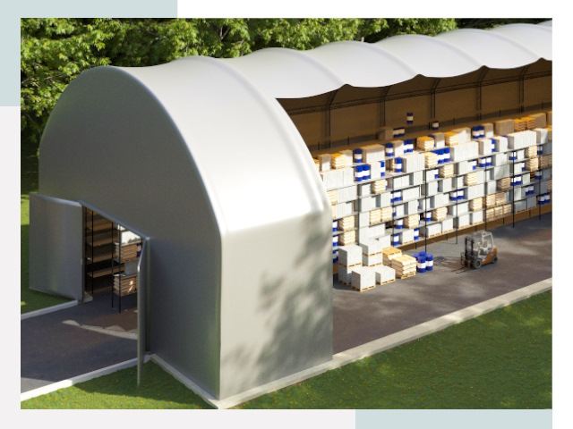 Тентовые ангары в Ртищеве