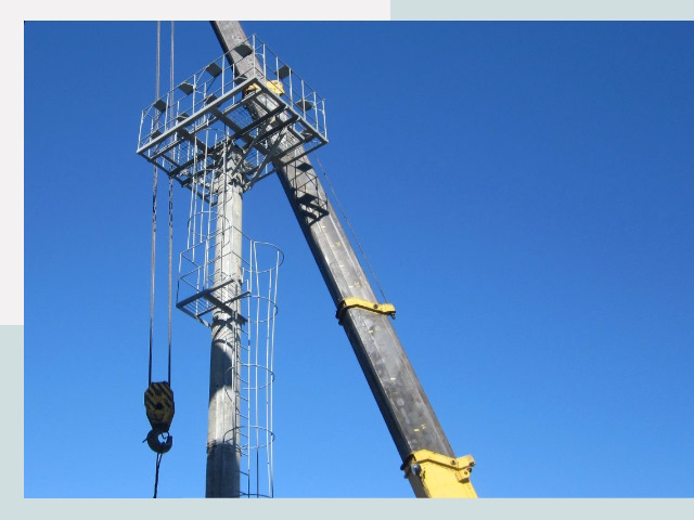 Монтаж осветительных мачт в Ртищево от 613 руб.