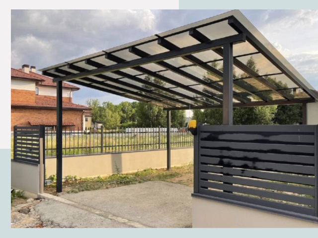 Металлические навесы в Ртищево от 613 руб. за м²