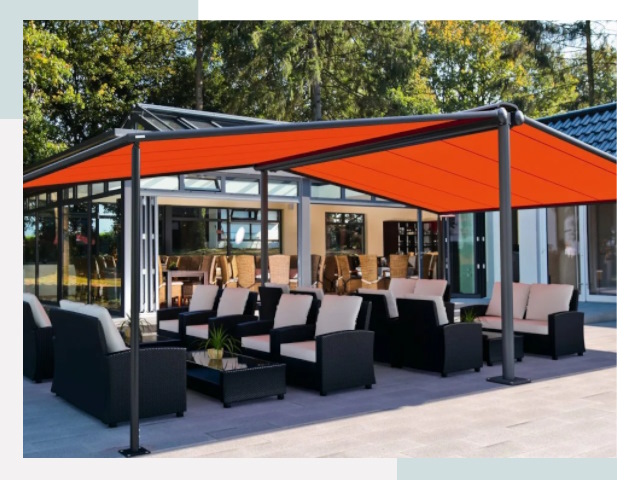 Навесы для кафе и ресторанов в Ртищеве