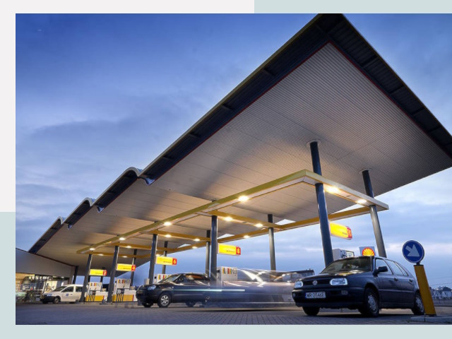 Навесы для АЗС в Ртищево от 613 руб. - Защита и комфорт