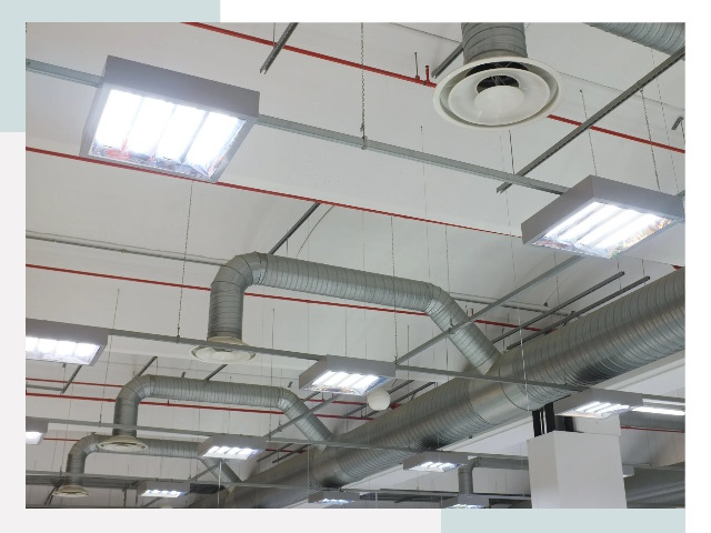 Вентиляция ангаров в Ртищеве