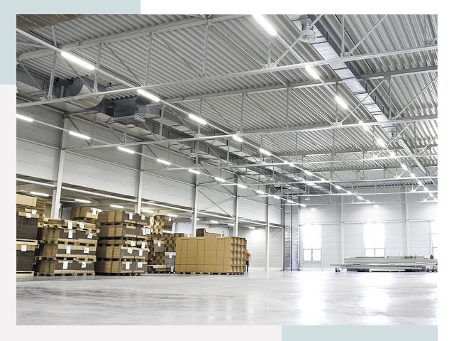 Освещение ангаров в Ртищеве