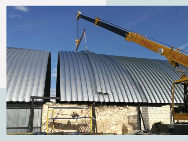 Реконструкция ангаров в Ртищеве от 613 руб.