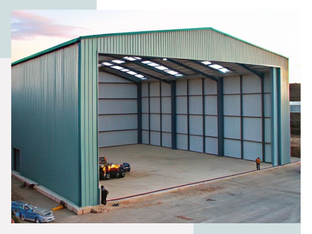 Строительство ангаров в Ртищеве