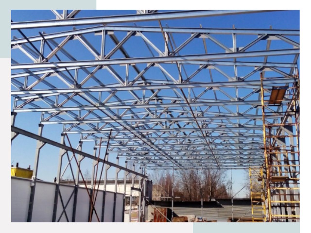 Металлокаркасы для складов в Ртищеве