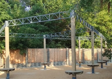 Терраса из металлоконструкций под ключ, проектирование, изготовление и монтаж от СтальСтрой-Ртщ